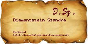 Diamantstein Szandra névjegykártya